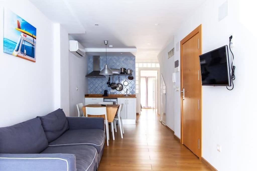 Apartamento Con Terraza Privada Cerca De La Playa Valencia Eksteriør bilde